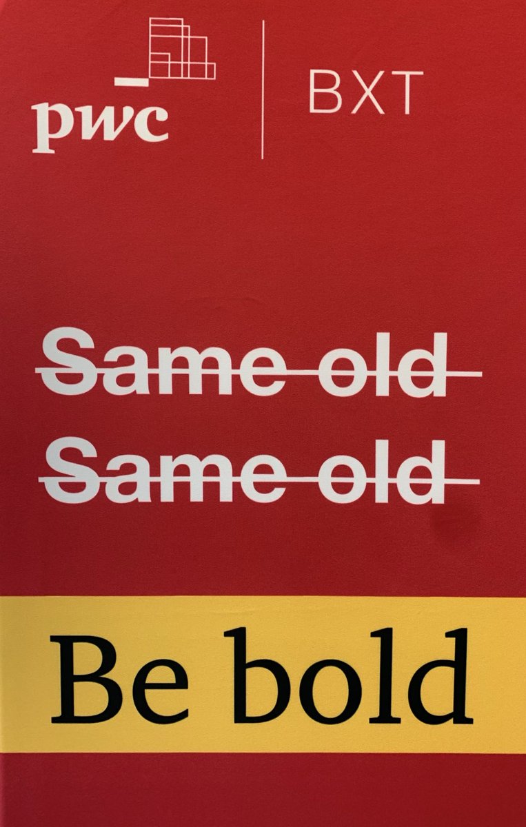 collabinc's tweet image. Be bold. ⁦@PwCUS⁩ #BXT