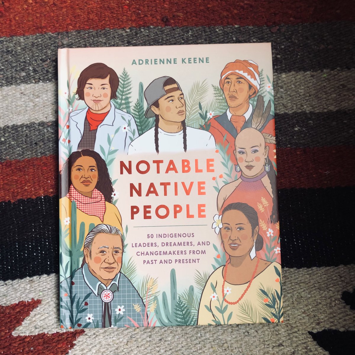 stevenarmijo's tweet image. #NotableNativePeople by @NativeApprops is stunning tribute! The book features so many people I admire, respect and follow on Twitter!! It’s nice to see these amazing people getting the flowers they deserve. 🌸 🌷🌻🌺