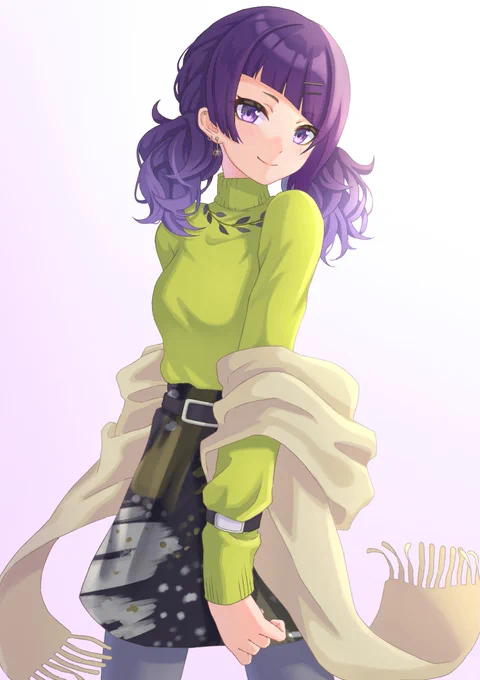 秋服摩美々
#田中摩美々
 #シャニマス 