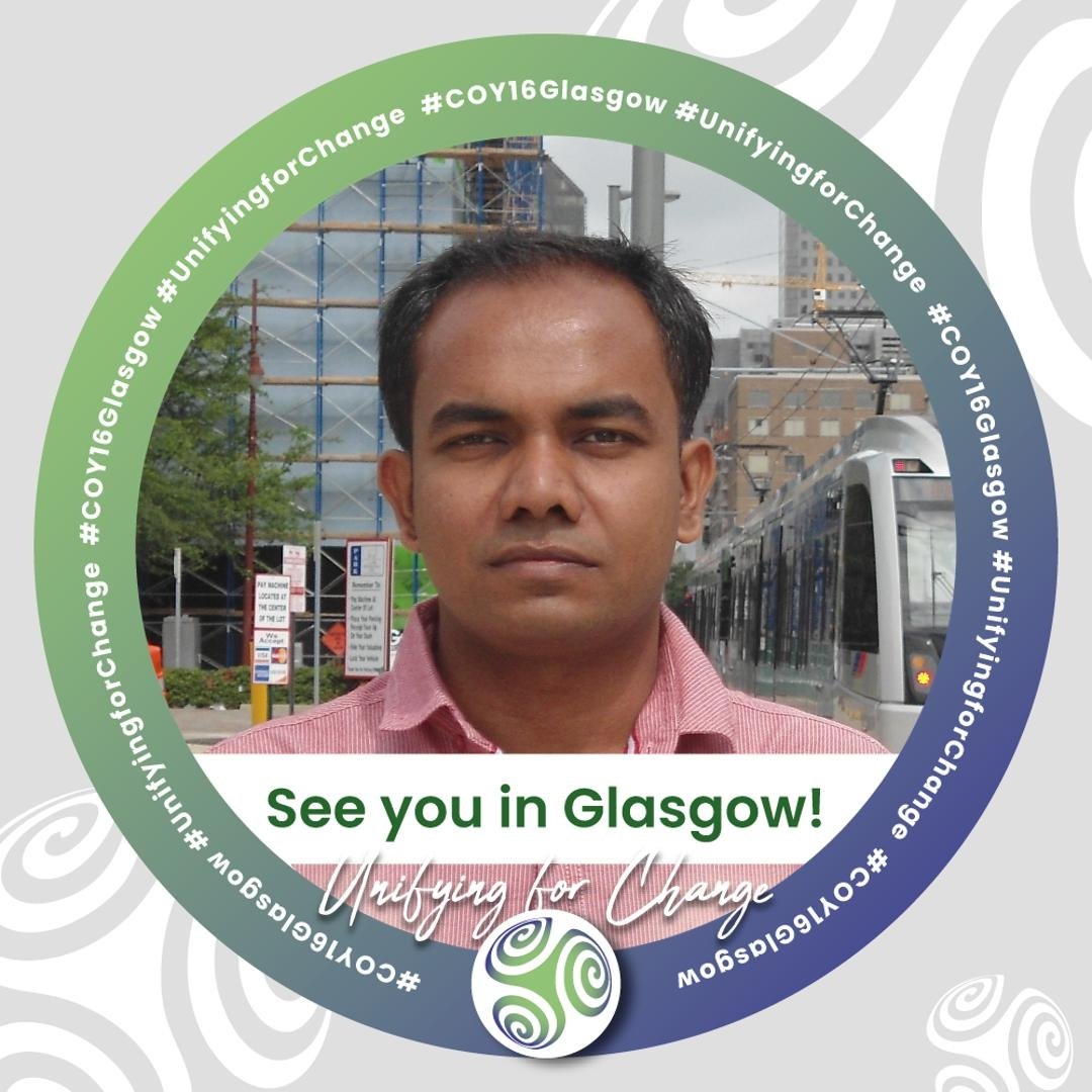 I'll be representing Bangladesh🇧🇩 to this year’s 16th United Nations Climate Change Conference of Youth at GlasgowUK🇬🇧
#COY16 #UnifyingForChange #COY16Glasgow #YOUNGO
<a href="/UNFCCC/">UN Climate Change</a>
<a href="/COP26/">COP26</a>
<a href="/UN/">United Nations</a>
@IYCM
<a href="/UNYouthEnvoy/">UN Youth Envoy</a>
<a href="/UniStrathclyde/">University of Strathclyde</a>
<a href="/Connect4Climate/">Connect4Climate</a> 
<a href="/OneYoungWorld/">One Young World</a> 
<a href="/EITeu/">European Institute of Innovation & Technology</a> 
<a href="/UKinBangladesh/">UK in Bangladesh 🇬🇧🇧🇩</a>