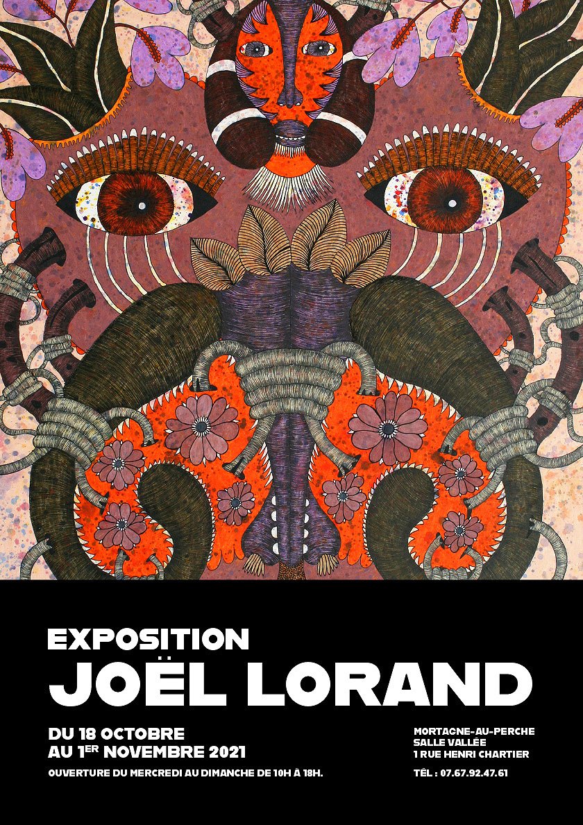 Bientôt le week-end et les vacances : exposition de Joël Lorand à Mortagne au Perche #Orne #art #Normandie