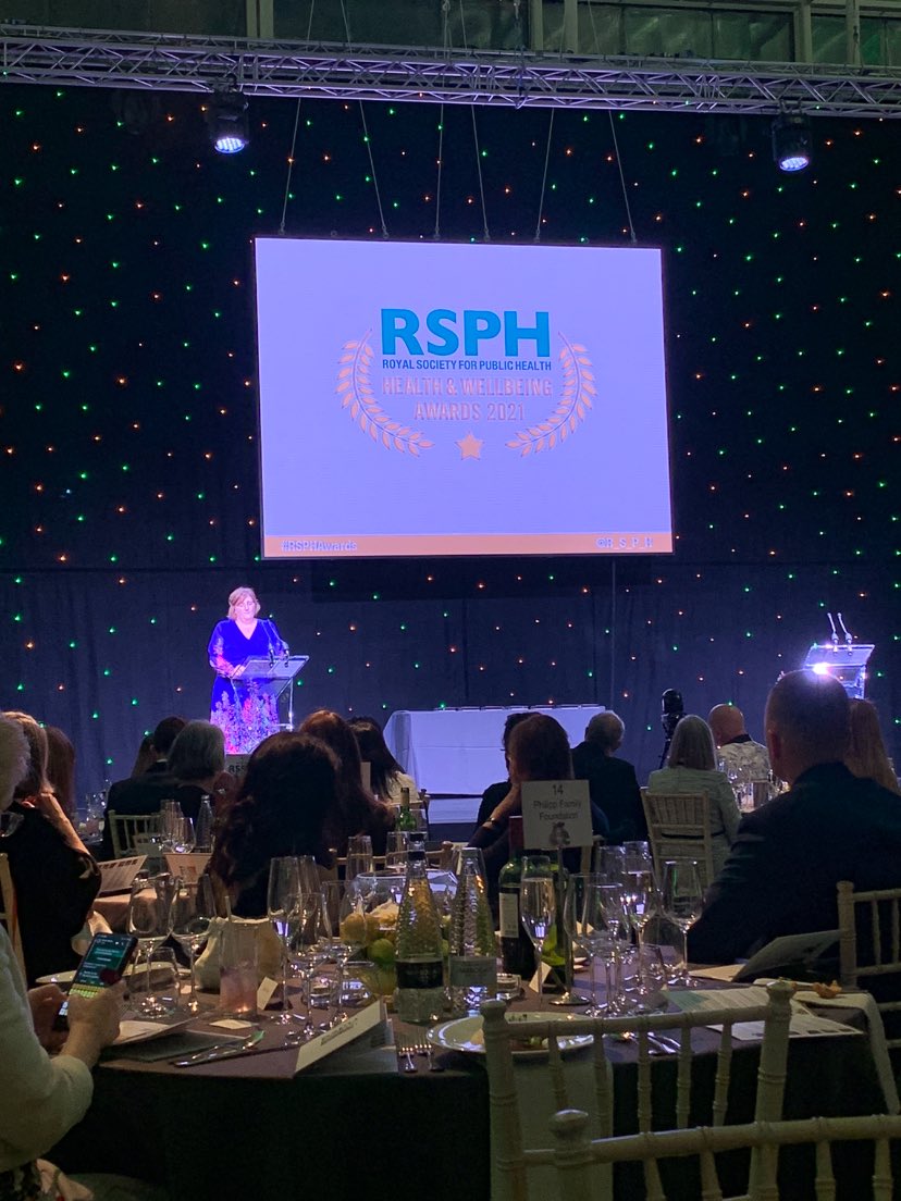 NAV_igator's tweet photo. Amazing to be at the #RSPHAwards with @chrismarriott6 doing her first speech as Chief Exec @R_S_P_H https://t.co/wZwNMTVtMS
