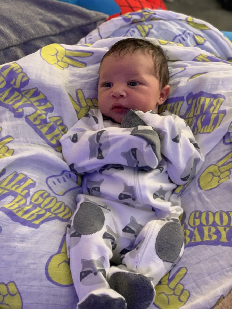 melclaybrook's tweet photo. Blessed to have a little king 👑in our tribe! #theclaybrooks https://t.co/pSJsGayCLu