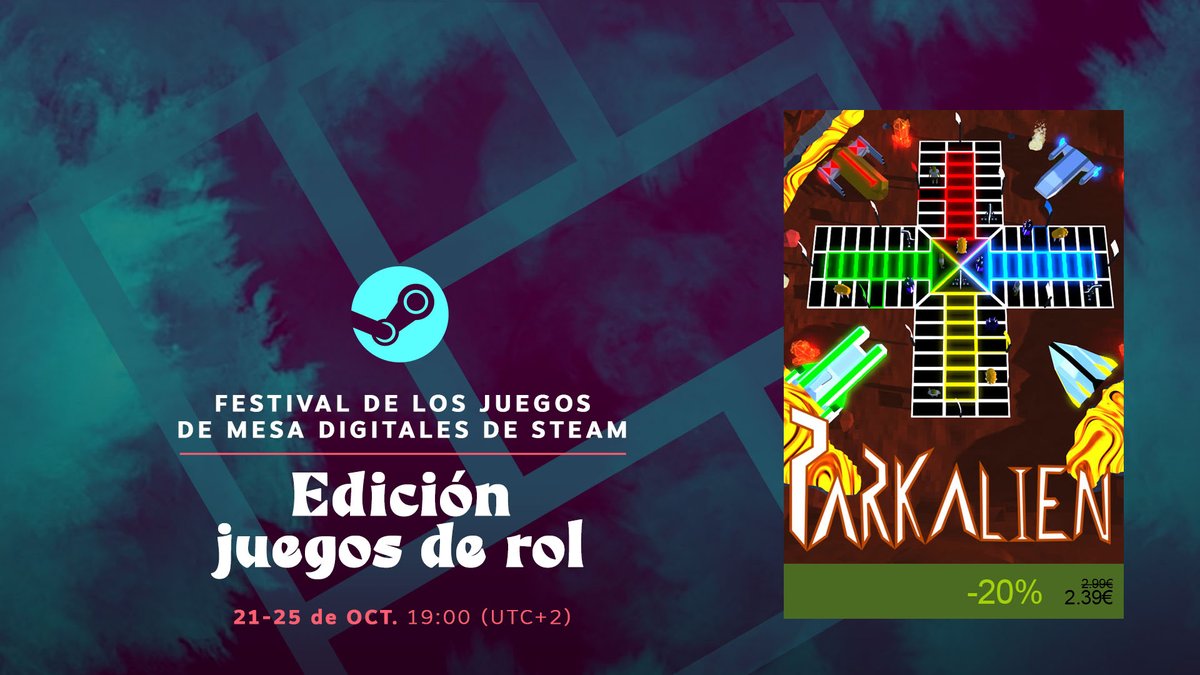Rudber9's tweet photo. #Parkalien, esta de oferta en #Steam por el #DigitalTabletopFest, es el momento de conseguirlo con descuento😁
⬇⬇Steam⬇⬇
https://t.co/wyES7D68ef
#indiegame https://t.co/enM86fiIXH