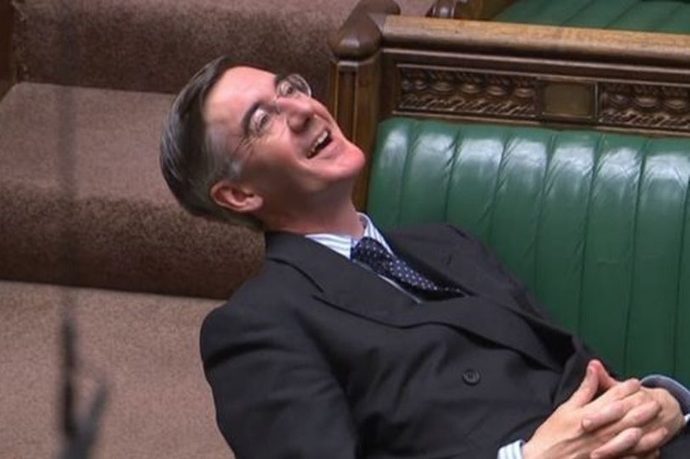Jacob Rees-Mogg says MP’s should continue to refuse to wear masks in the Commons because they “know each other”. Wow, and here’s us thinking the virus only goes after people we don’t know. Thank God for arm chair epidemiologist Rees-Mogg.