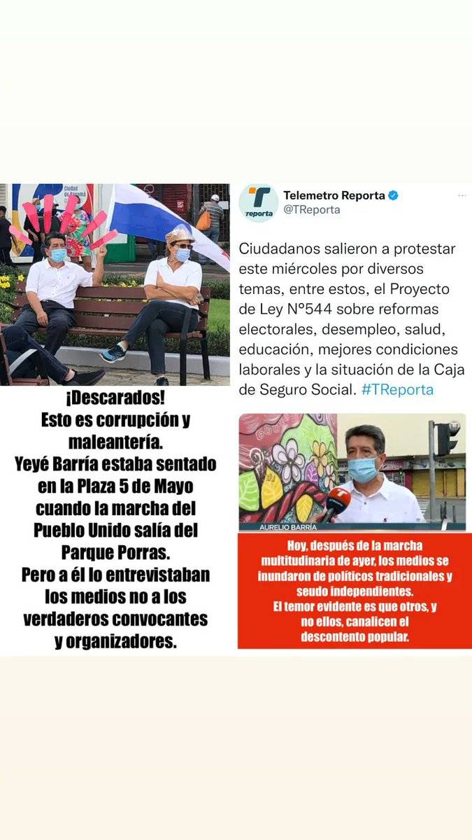 lennerap's tweet photo. La elite empresarial tiene a sus títeres, que intentan a toda costa protagonizar las marchas del pueblo.

Sabemos quiénes son y lo q intentan. Ni con todos los reflectores y cámaras a sus pies podrán confundir a un pueblo organizado y consciente.

#PuebloUnido https://t.co/jpvnjG6fpe