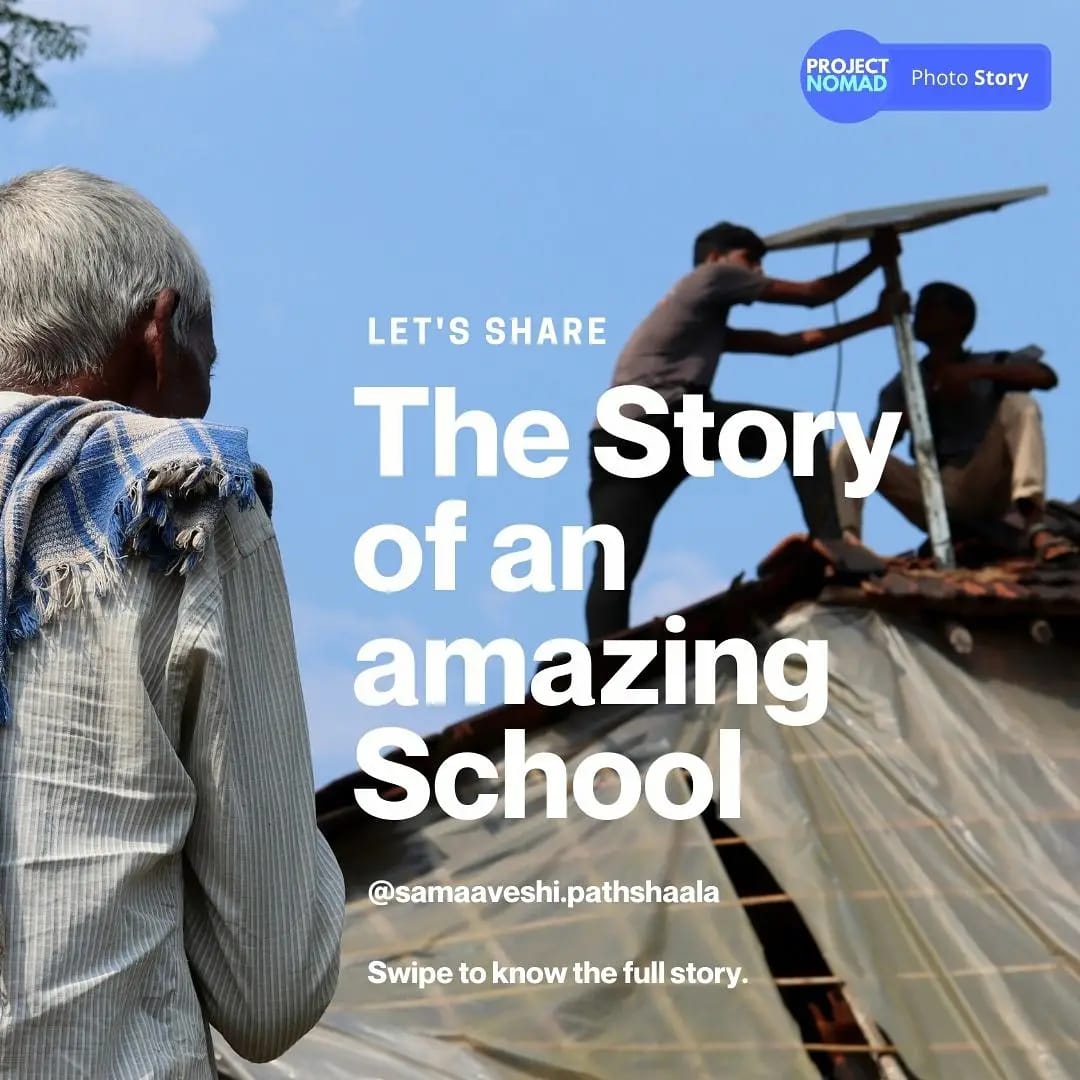 samaaveshi's tweet photo. INCLUSIVE #SOLAR_SKILLING @ @samaaveshi!

Thanks @improjectnomad for the wonderful photo story. (Full story: https://t.co/GQPcneKnRq)

Please support our #solar_mission (get 80G): https://t.co/pTtYCHXppt https://t.co/Q0Y2Bwo2aa