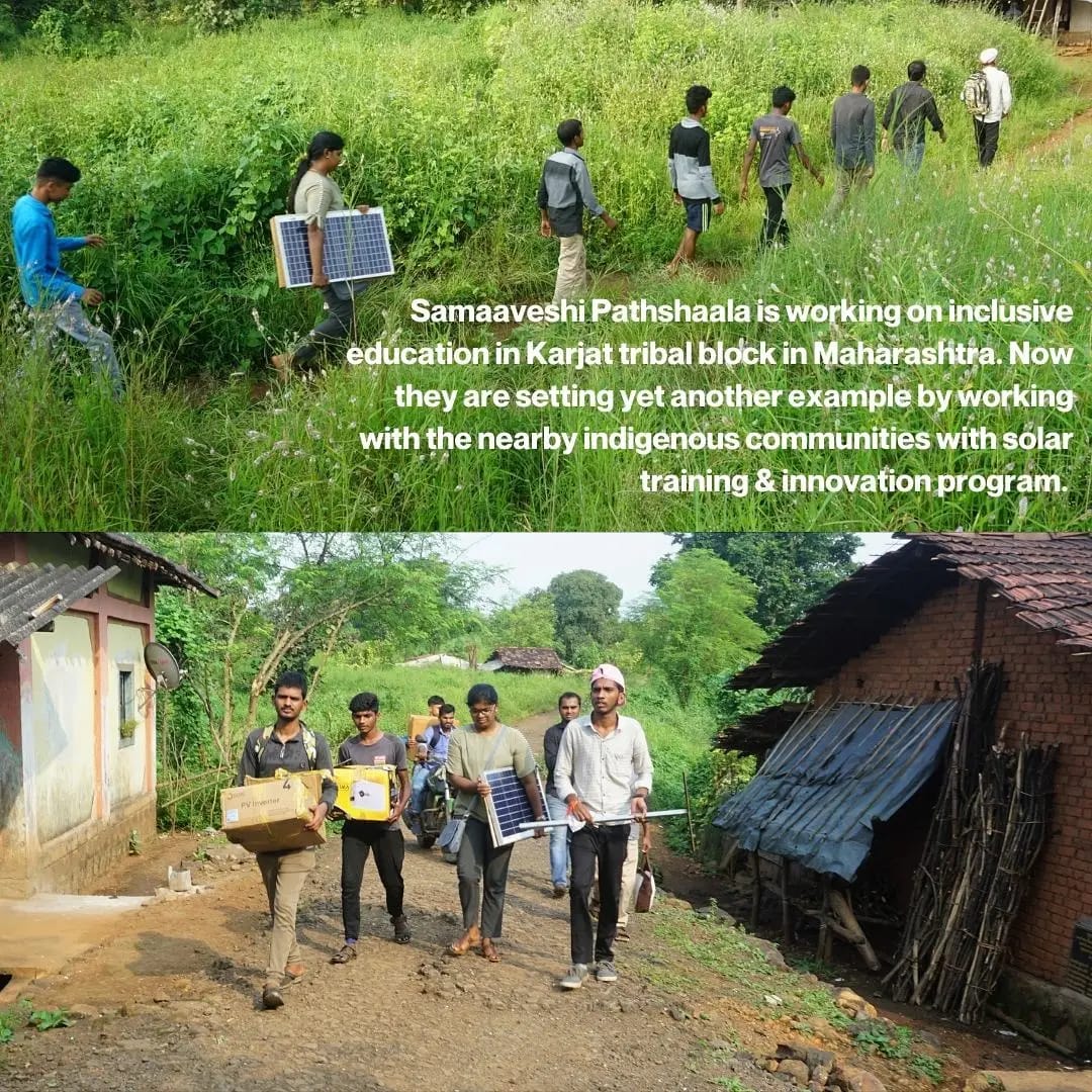samaaveshi's tweet photo. INCLUSIVE #SOLAR_SKILLING @ @samaaveshi!

Thanks @improjectnomad for the wonderful photo story. (Full story: https://t.co/GQPcneKnRq)

Please support our #solar_mission (get 80G): https://t.co/pTtYCHXppt https://t.co/Q0Y2Bwo2aa