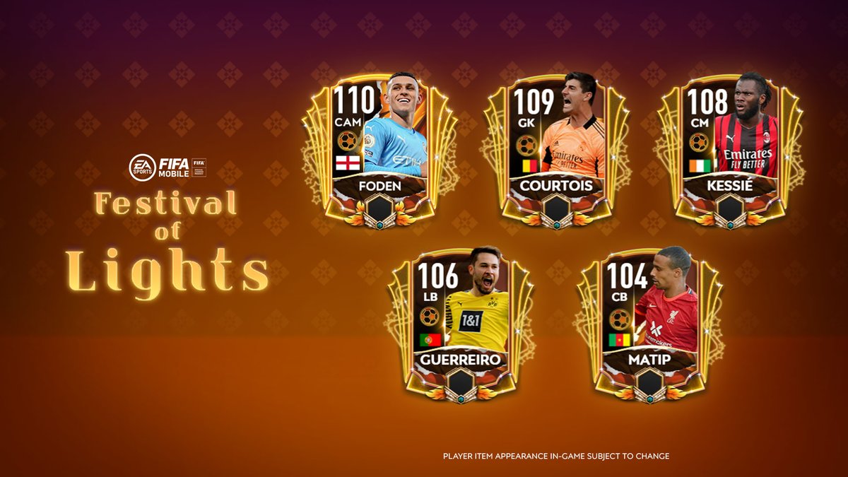 EASFCMOBILE's tweet photo. Mini-reveal while we wait for the Fall Festival event. 🙏 

Shine a light for these sparkling stars! 🕯️

Festival of Lights launches in a Pass and SBCs on November 4. https://t.co/578Pb2kTMw