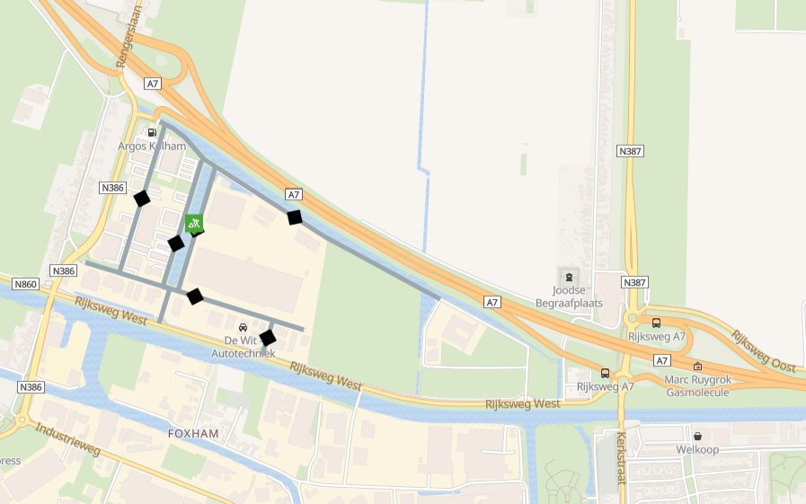HandhavingMG's tweet photo. Vanaf vrijdag 22 oktober 2021 tot 22 februari 2022 geldt er een stopverbod tussen 21:00 uur en 06:00 uur op het bedrijvenpark Rengers in #Kolham #Middengroningen voor beide zijden van de weg. #Handhaving https://t.co/aOBAEFIpI2