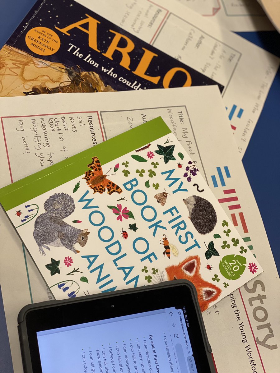 Fab first session of this years #STEMaStory development. Keep an eye out for some exciting new resources with an #OurDearGreenPlace twist. Thanks to Miss K, Miss H, Mr C, Mr K, Mrs C and Ms L! #EastbankPri #Literacy 🌳🐟🐦🔔