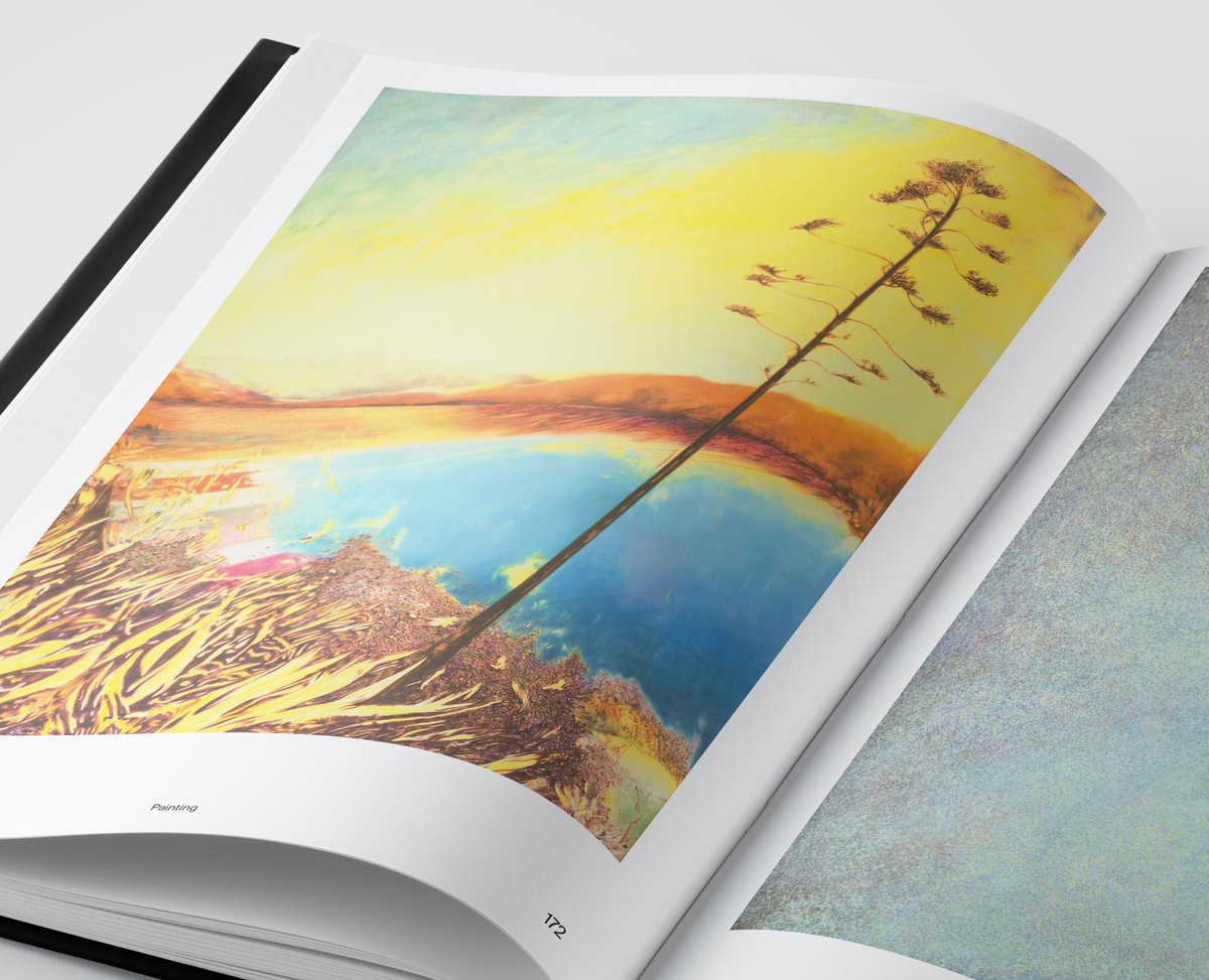 werk_schau's tweet photo. Inside the first edition of werkschau!

Page 172 
“Golden Days“
Oil on Canvas
250x180cm
2015

#werkschau 
#werkschauistimmer
#artbook 
#presentbooks
#mariasainzrueda 
#art #femaleartist 
#contemporaryart 
#painting 
#contemporarypainting 
#hgbleipzig 
#hgb 
#leipzigerschule https://t.co/K9VHgCdxhH