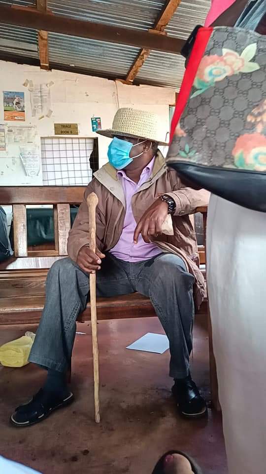 ItsMutai's tweet photo. Hatari Kabisa: Tharaka Nithi Governor Hon Muthomi Njuki goes Undercover at Chuka General hospital! https://t.co/KY4vlbsxez