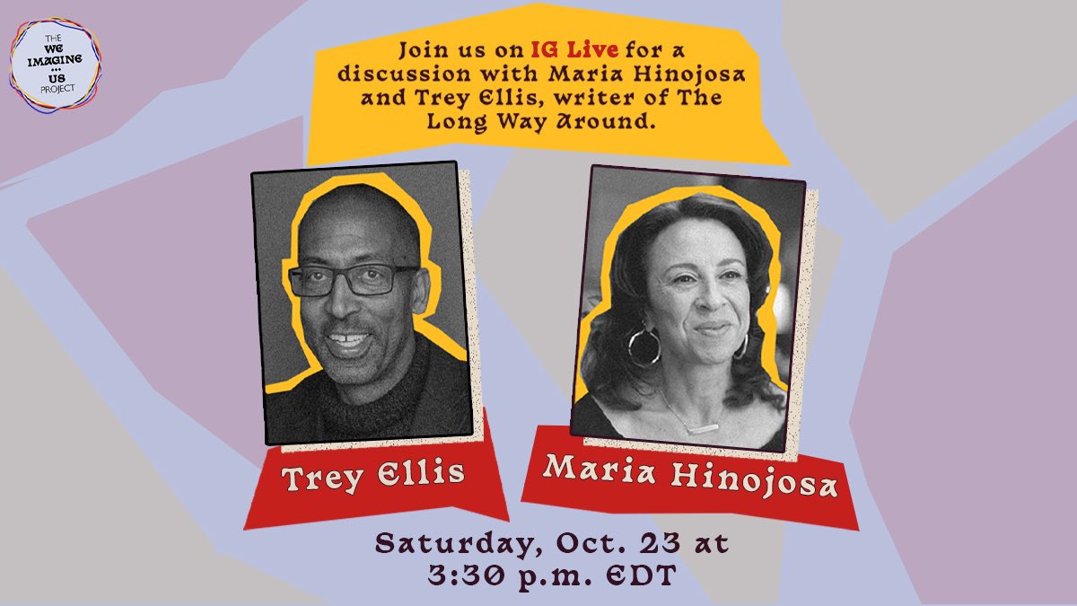 Maria_Hinojosa's tweet photo. This is an exciting time for @FuturoMedia and @weimagineus. Our first fiction podcast, "The Long Way Around," premieres Oct. 27th! Join me and Trey Ellis, the show's incredibly talented writer, for an IG Live this Saturday, Oct. 23 at 3:30 p.m. EDT.

See you Saturday! 🔥 https://t.co/wSYfsEDWDl