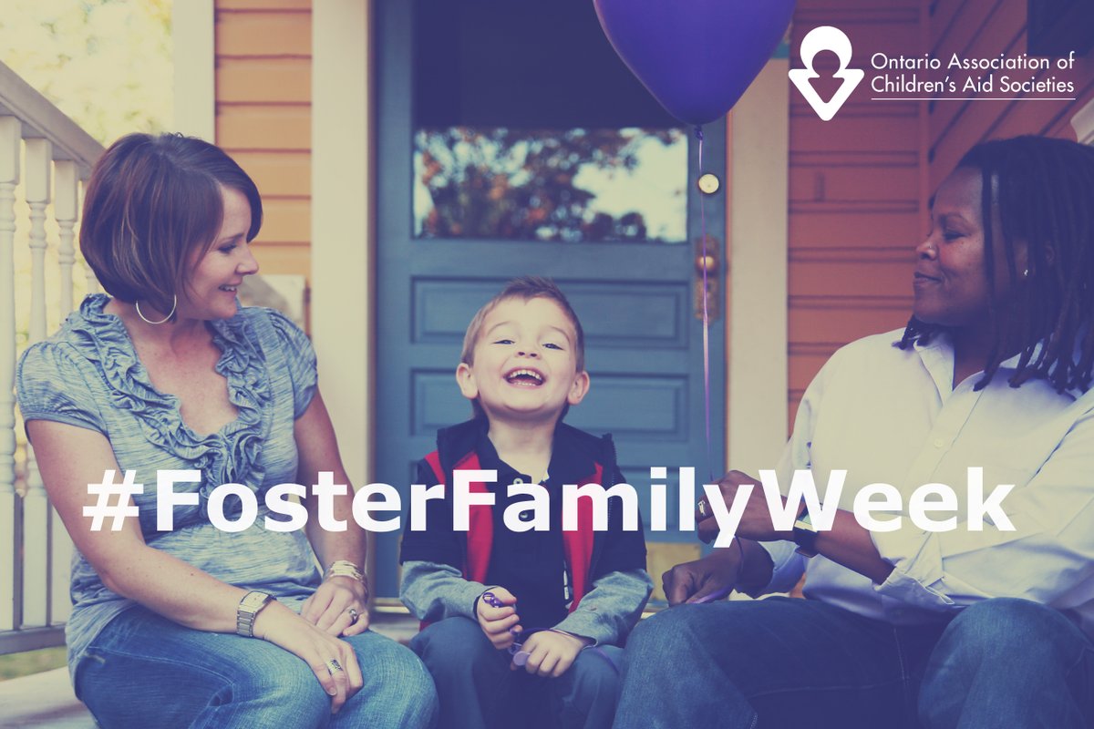 our_children's tweet photo. Children's Aid Societies across Ontario work hard, alongside families, to keep children & youth at home. However, during often difficult & confusing times, foster families provide children & youth with a stable, nurturing & safe family setting. Thank you! #FosterFamilyWeek https://t.co/FirsPUN5uX