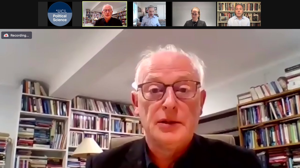 uclspp's tweet image. Desmond King follows with his comments, stating he believes the book underplays the significance of racial inequality. He would like to have seen greater centrality of the racialization of the American state and the way it was created. #PolicyandPractice