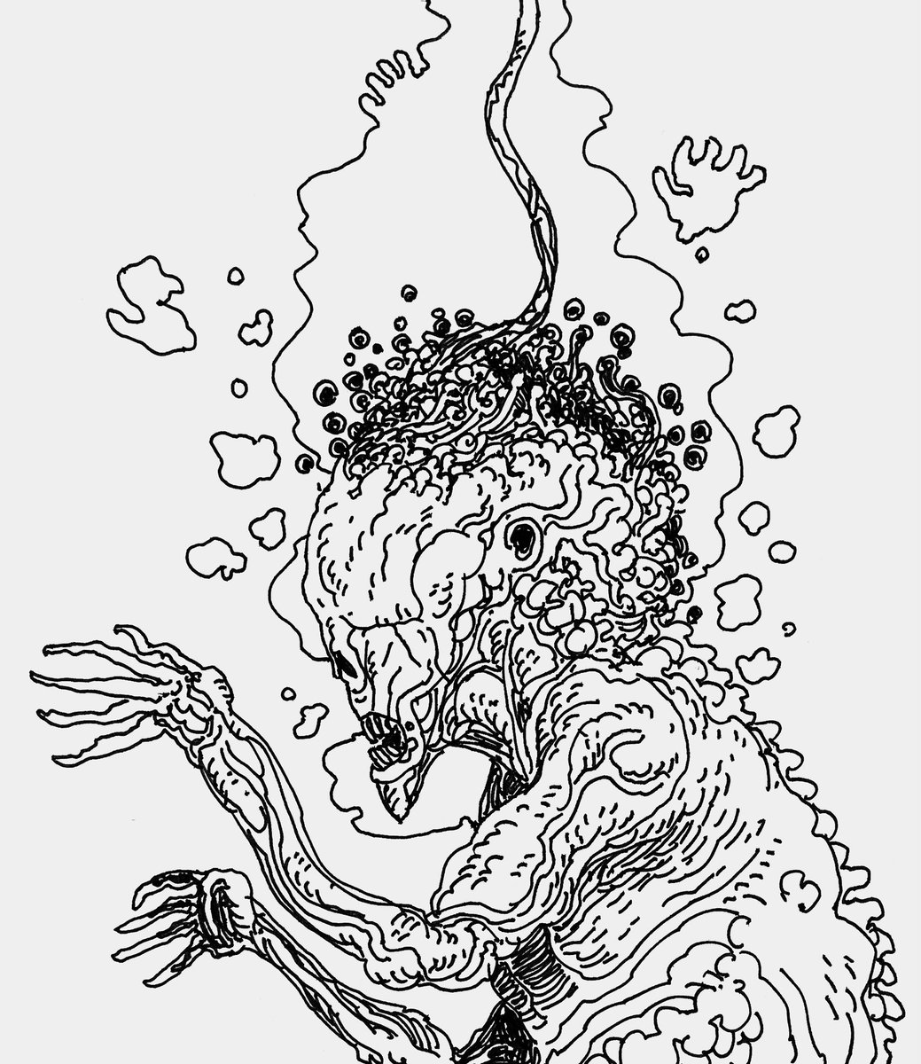 "We found one of the bodies sprawled across the floor in the church's basement. It's head was blown open in a way I can't properly describe. We weren't alone though. A child, no, an infant huddled in the corner. Its umbilical chord was still attached to the corpses head."