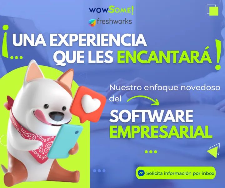 wowsomemx's tweet photo. Nuestro enfoque novedoso del software empresarial le ha permitido a más de 50K empresas grandes y pequeñas de todo el mundo superar las expectativas de sus clientes y empleados. 
Conócenos en: https://t.co/NVmqB3UH7H
#WasS #Freshworks #Freshdesk #Freshsales #wowsomewowasaservice https://t.co/btaOtPBfPV
