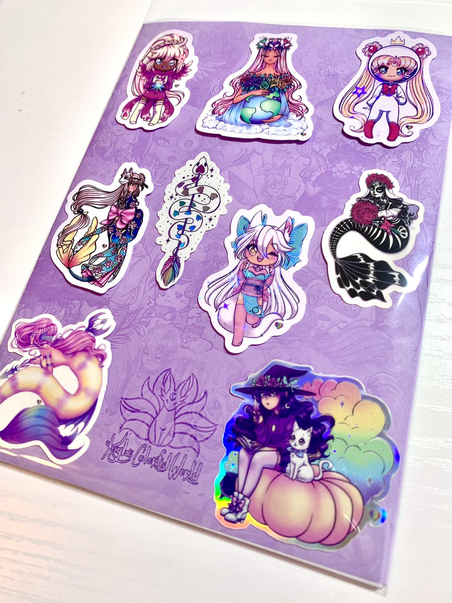 kaylakashawnart's tweet image. MINI STICKER BUNDLE 💖💖
#Stickers #stickerbundle #giftideas #cellphonestickers #mermaidstickers #sailormoon