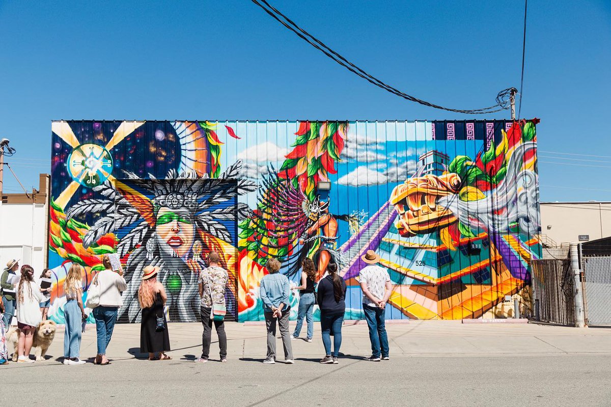 SeeMonterey's tweet photo. Roam the streets of Sand City and take in all of the vibrant murals on display. #SeeMonterey

@SandCityCA Mural Walking Tour: https://t.co/OX3P1ZMi3z

Photo by Youth Arts Collective (YAC)
🎨  @la.neta.murals  @abacaart @naticorazza @artdesevilla @gi.zambrano @avelsanher on IG https://t.co/rHQdbDZB7V