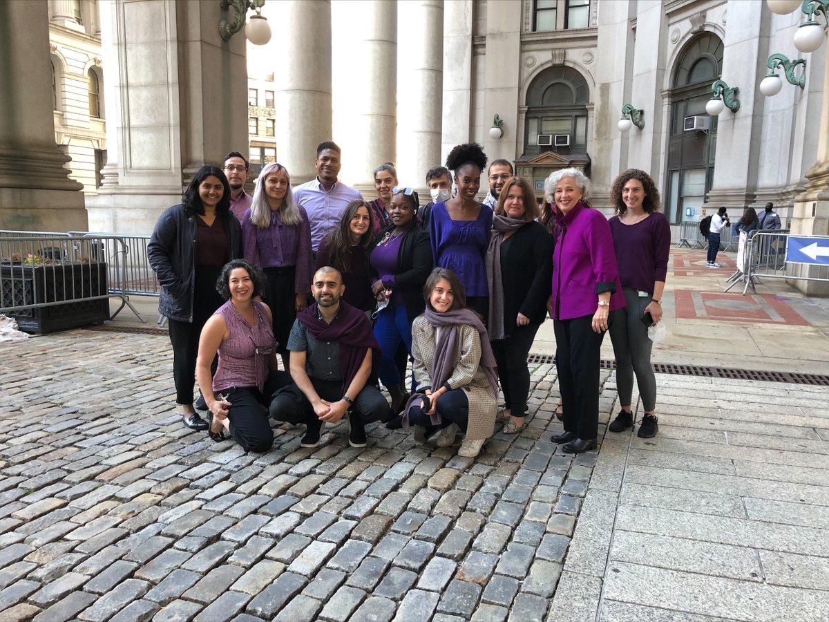 MOCJ was proud to show its colors during #PurpleThursday to raise awareness during #DVAM2021
