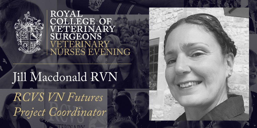 theRCVS's tweet photo. Jill Macdonald, our #VNFutures Project Lead, is now giving an update on what the project has achieved over the last 5 years and how it will help to maximise the potential of VNs for years to come #VNevening https://t.co/qm3t0KkWbz