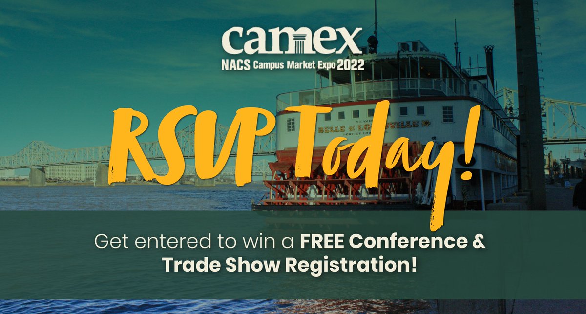 If you are planning to attend CAMEX22 in Louisville, Kentucky or virtually there is still a chance to win a FREE Conference &amp; Trade Show Registration!