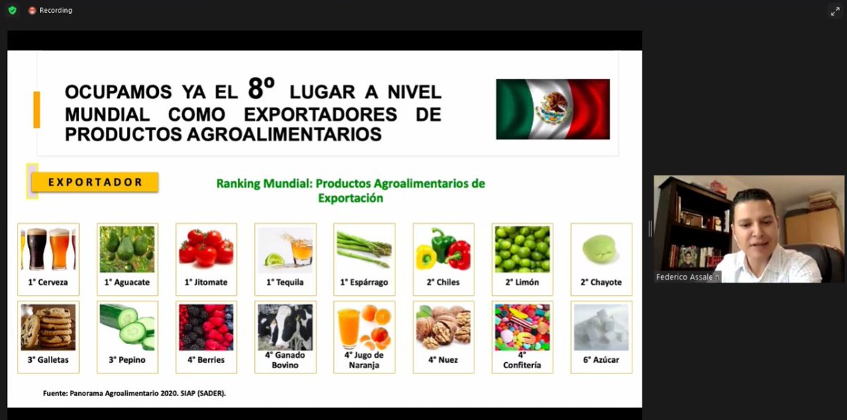 ecesscomce's tweet photo. 🍅 Conferencia Magistral "Innovación Agroalimentaria" por Federico Assaleih, Presidente del CNA región Sur.
#CESS2021 #SomosCOMCE https://t.co/q9pd20tBAd