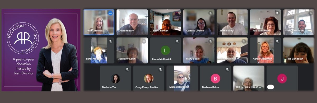joandocktor's tweet photo. Thanks to all who joined our newest mastermind group, Regional Roundtable! Awesome discussion with sales pros from Delaware County, Chester County, &amp; New Castle County. We all learned something new in just an hour &amp; I love that! #regionalroundtable #mastermind #realestate https://t.co/wyO2x4tz9x