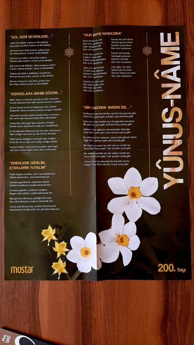 "Miskîn ol yâre miskîn gide senden kibr ü kîn, 
Rûzigâr gelir geçer pes kime kalasıdır." - Yunus Emre k.s.
@Mostardergisi 
<a href="/Mostaryayinlari/">Mostar</a>