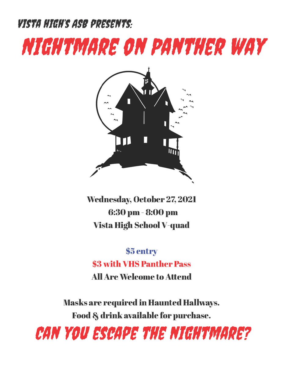 Vista High School tweet media