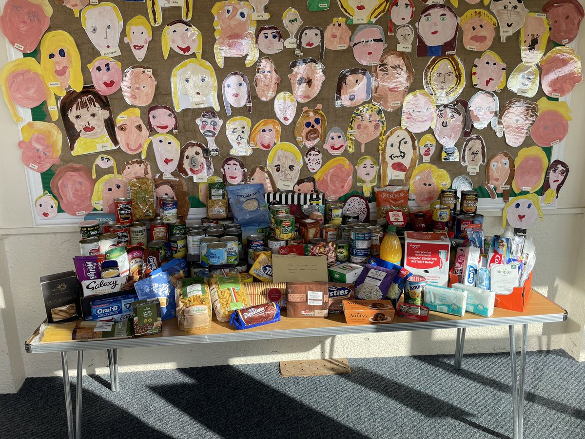 greenleafirst's tweet photo. Food donations for @StoneCommHub. We would like to thank all the children that contributed. https://t.co/ZHPXqHqHXT