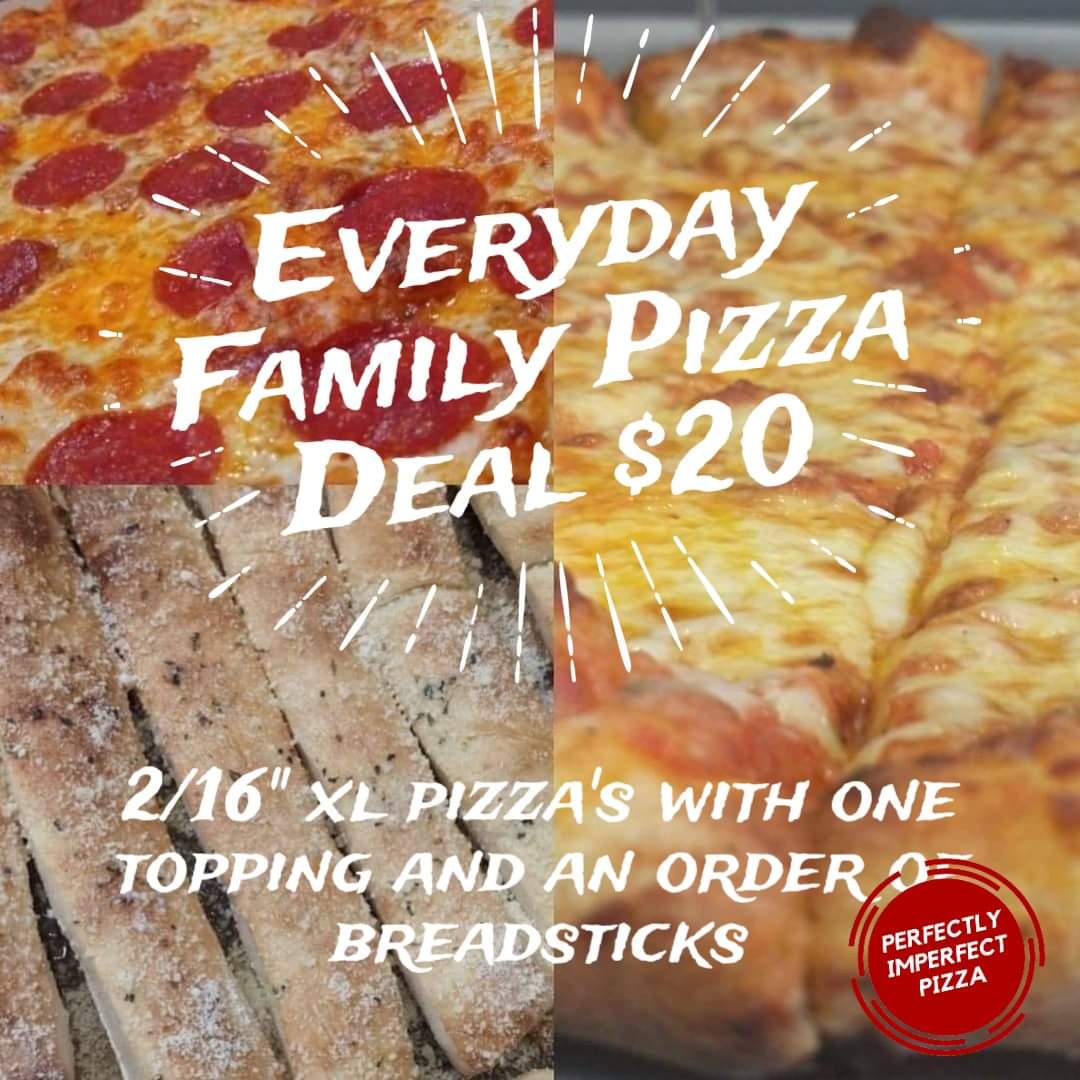 Everyday family pizza deal! #family #pizza