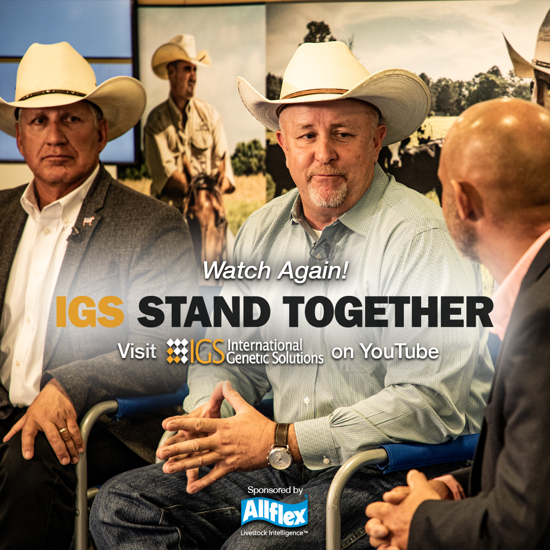 Miss the broadcast? We’ve got you covered. The entire Stand Together program from International Genetic Solutions  is available on the IGS Youtube channel. 
youtube.com/watch?v=dfeVEs…