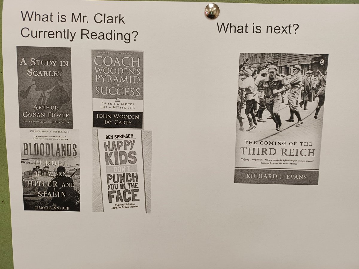 Here are the current reading picks of your MHS SS Ts! #Bookworms #SpoofhoundPride