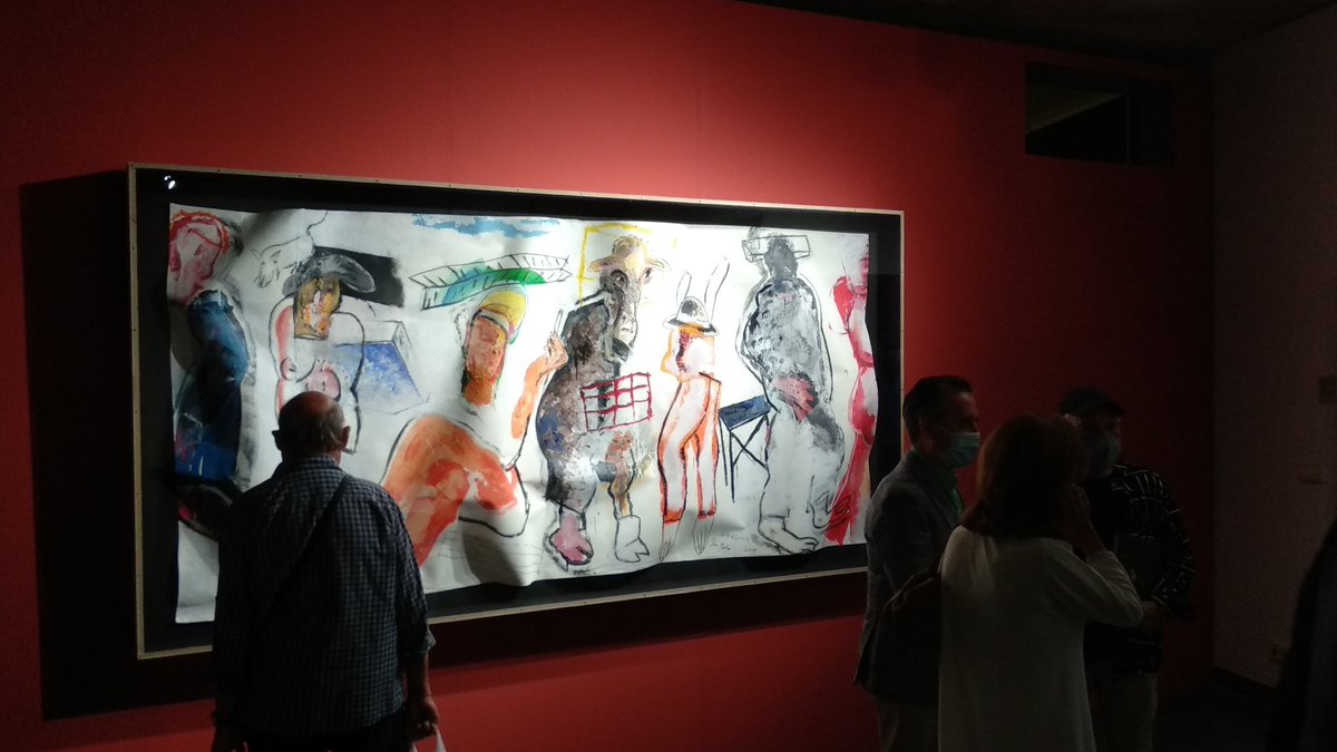 MuVIM's tweet photo. La creativa pinzellada de Uiso Alemany pren el @MuVIM fins a desembre amb obres inèdites de la seua sèrie "Trau els ulls de la pintura".
Una excusa més per vindre a visitar-nos #AnemAlMuVIM https://t.co/JNWjzZVaRy