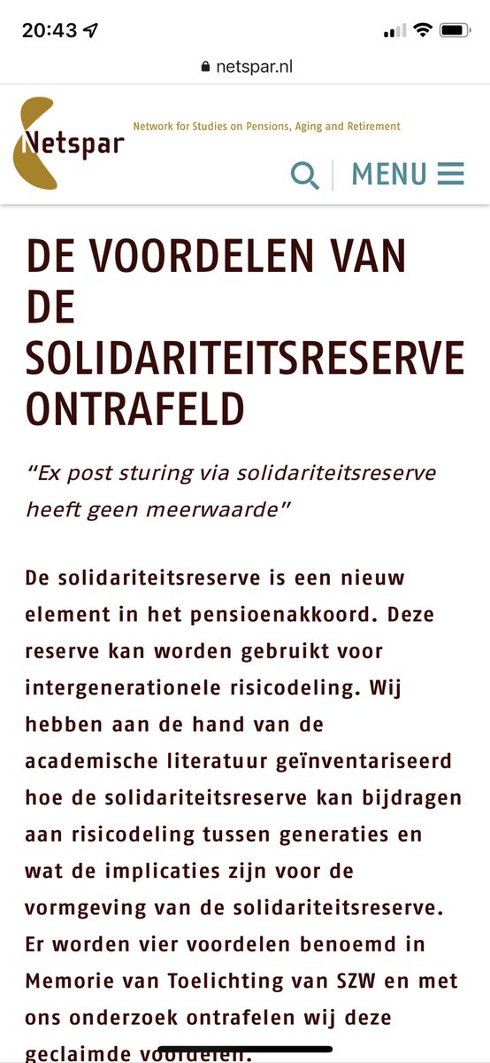 huismanss's tweet photo. Oei😲. Vandaag is een Impactvolle publicatie van #netspar in het kader van de uitwerking Wet toekomst Pensioenen verschenen  👉 https://t.co/0ZplqZVa3w https://t.co/T7h6XTkDqR