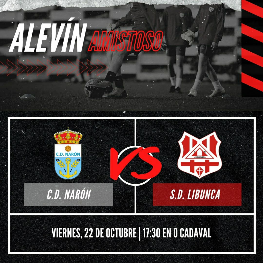 SD_LIBUNCA's tweet photo. ¡Viernes de fútbol!💥

Mañana nuestros alevines e infantiles disputarán en O Cadaval sus correspondientes amistosos de pretemporada contra el @cdnaron ⚽⚡

#ArribaLibunca https://t.co/Db9Almzezo
