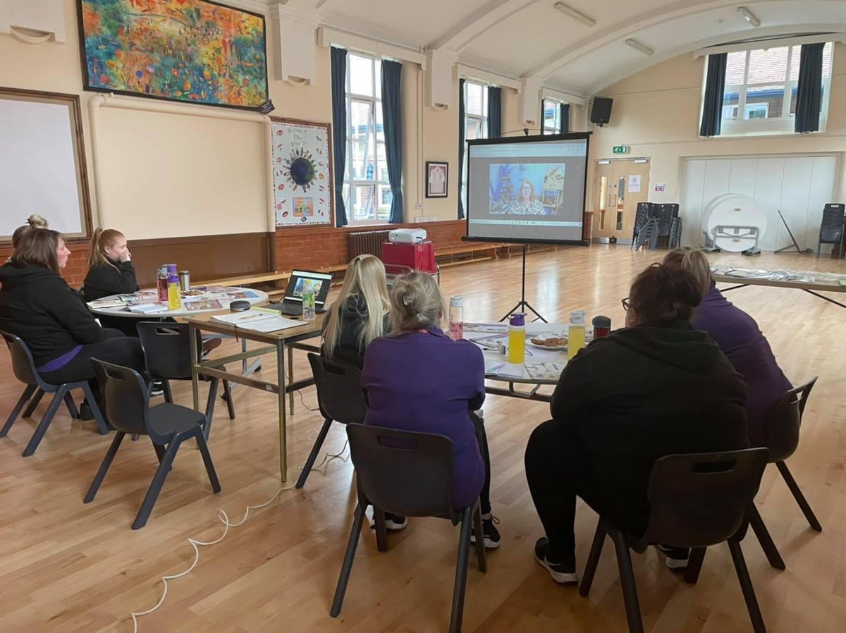 Collaborative working - staff training 

Adventures with Alice training for our team 🥳🙌🏼 with Alice Sharp (Early Years specialist) 

#littlelambs #trainingday #adventureswithalice #earlyyears #collaborativework #nursery #improvingstandards #makingdiscoveries