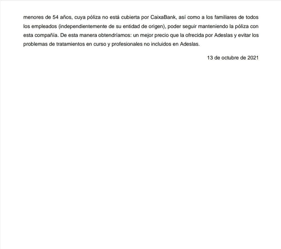 acbbankia's tweet photo. CIRCULAR ACCEC
Póliza Adeslas - Reunion de Seguimiento 

ACCEC solicita póliza colectiva a Mapfre https://t.co/KQ1YtQJeKW