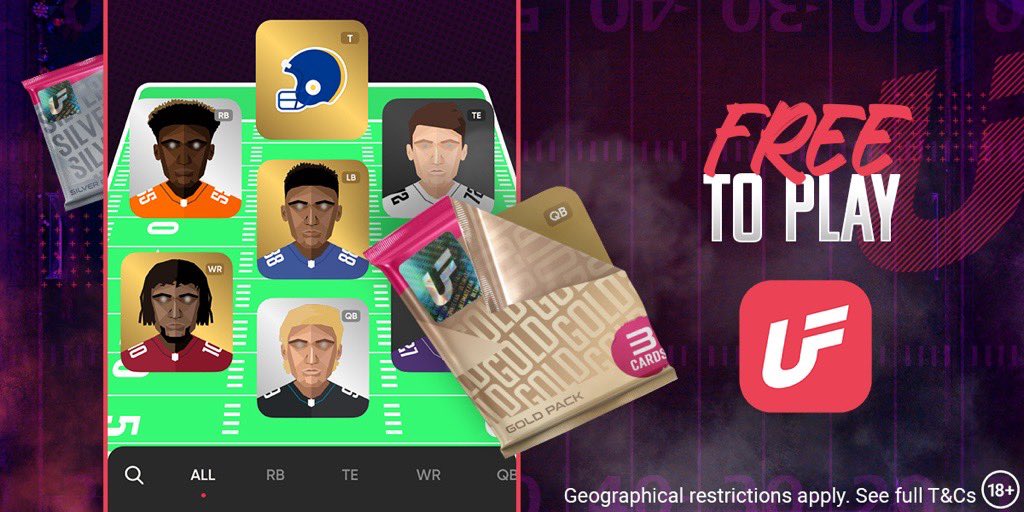 UltimateFanUSA's tweet image. 🏈🇺🇸 𝐔𝐥𝐭𝐢𝐦𝐚𝐭𝐞 𝐅𝐚𝐧 𝐔𝐒𝐀 🇺🇸🏈

🤩 Collect Players
💪 Build Your Team
🏆 Win Prizes

Fantasy Sports meets Pack Openings with prizes up for grabs every week 🤑

Play for 𝐟𝐫𝐞𝐞 now 👉 UltimateFan.com/US