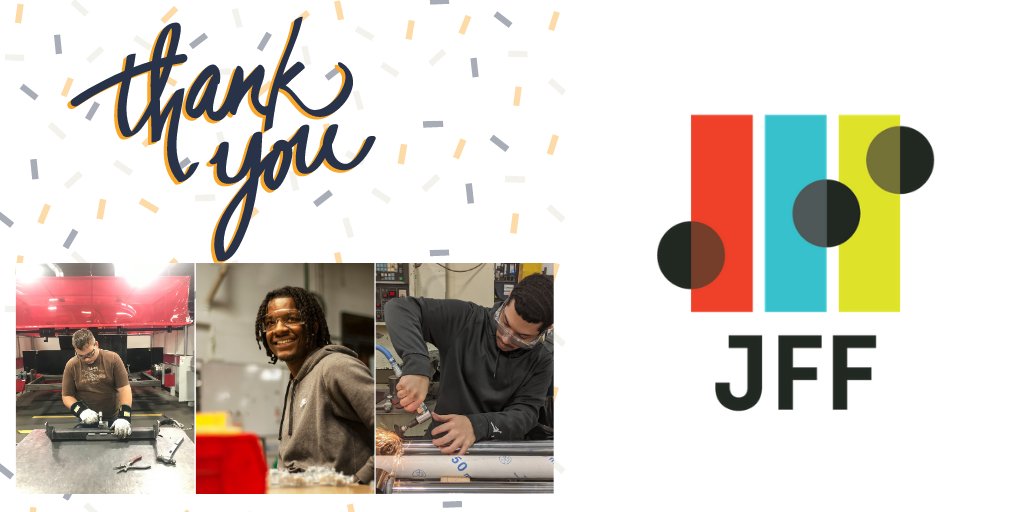 GPSEdPartners's tweet photo. Shout out to @jfftweets for helping support our Manufacturing Youth Apprenticeship Program! With the help from amazing organizations like JFF, we can continue to help connect more students to technical careers.
#ThankfulThursday #NextGenerationStudent #YouthApprenticeship https://t.co/UqIh9dvzEZ