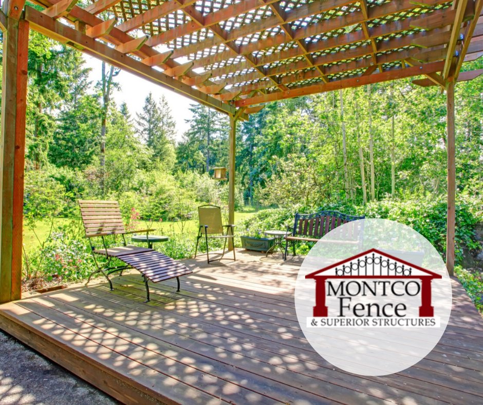 MontcoFence's tweet photo. A pergola can add some much-needed shade to your yard. Read on to discover why you should buy a pergola to create the yard of your dreams. https://t.co/g6hCfNiHgn https://t.co/WLCGZz9R76