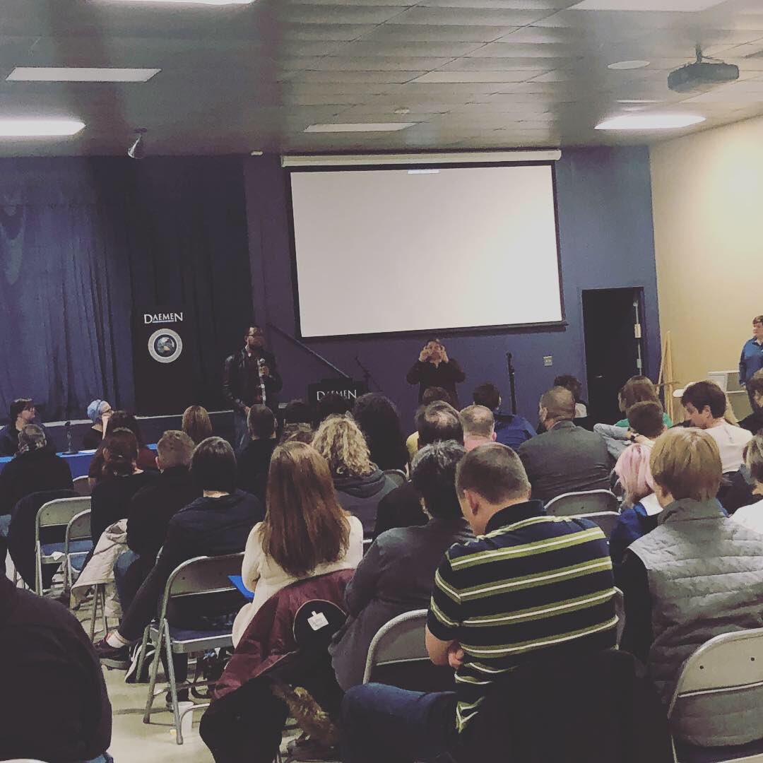 sas_buffstate's tweet photo. TBT looking back at College Night for students with disabilities 2018! We can’t wait to do this program in person again. https://t.co/uRRXmSHSOY