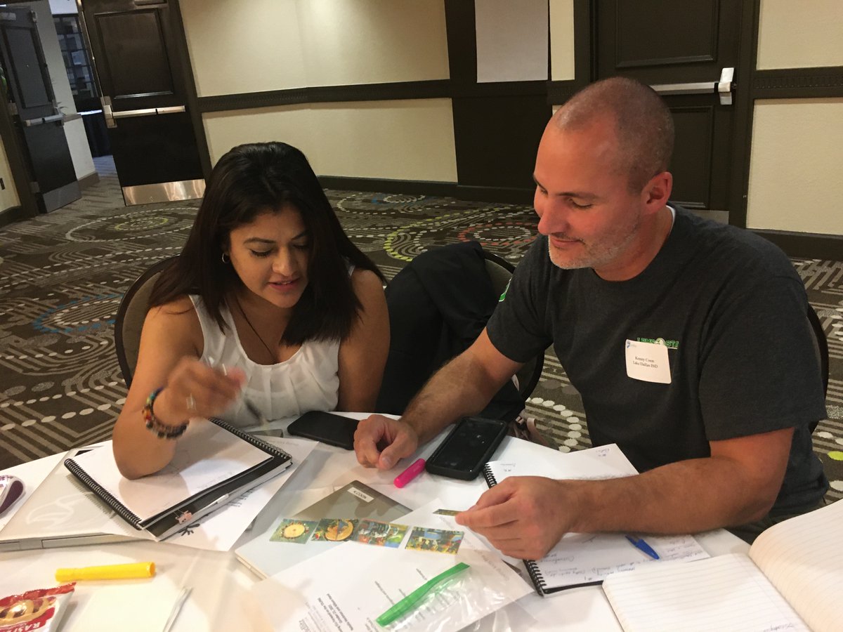 NataliaESL's tweet photo. Love connecting with educators across Texas at 2 Day our conference!  @NacISD  @LakeDallasISD! Moving ELs Forward on TELPAS! @Seidlitz_Ed @hand_allie https://t.co/cqKyw7RvvF