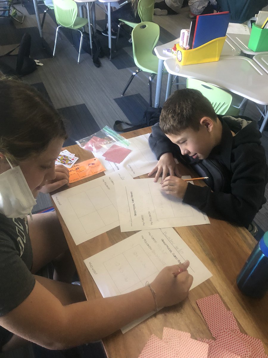 MrsWachholder's tweet photo. Who says solving multiplication problems using area models can’t be fun? #wcsflight #areamodels #multiplication #friendsinfourth @Reed_Reads009 @hanuhen https://t.co/b9gfNSR9wF