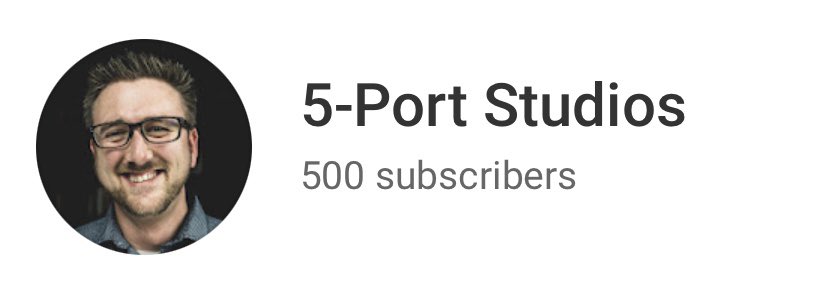 5portstudios's tweet photo. I finally did it.  I didn’t think 1 person would want to watch a video I made. I never thought 500 people would subscribe. Proof that everyone starts somewhere. Now, onto the next 500!! https://t.co/4AWWL0mCft   @youtube @SmallYoutube @retweet_videos https://t.co/89SdVDuqLZ