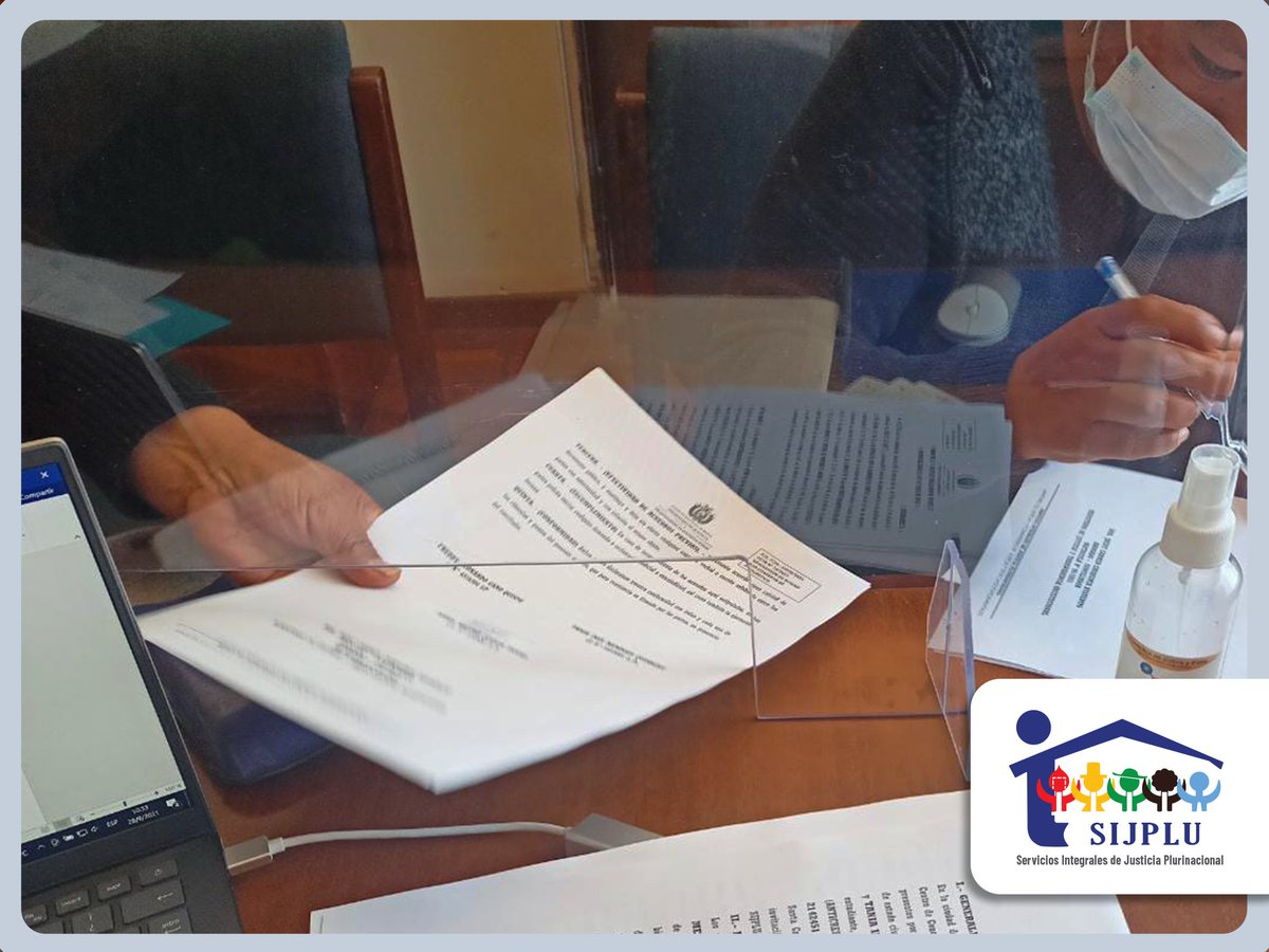 Servicios Integrados de Justicia Plurinacional tweet media