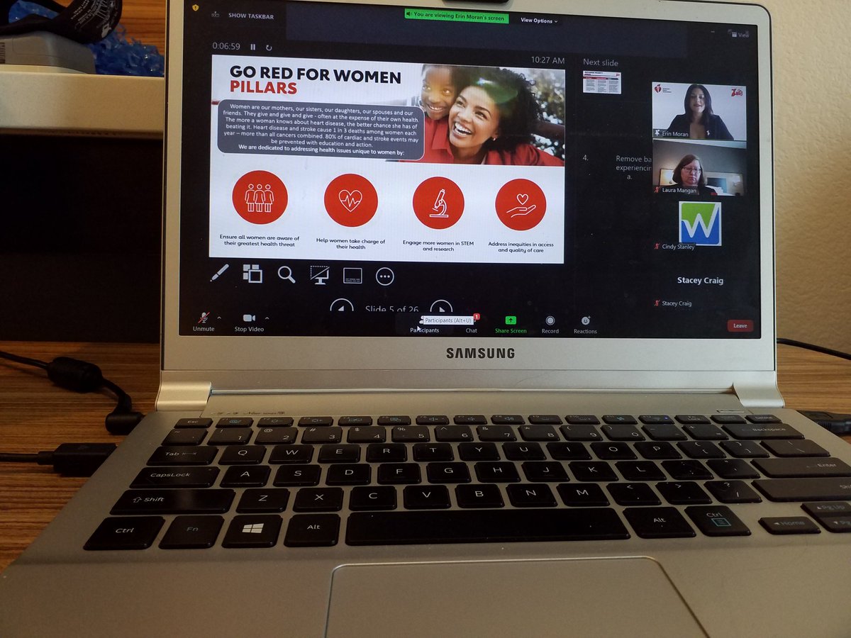 lauralynneaz's tweet photo. I had the opportunity to support the @AFWANational 2021 Virtual #WomenWhoCount Conference and promote @GoRedForWomen - get to know your heart health numbers! Thank you Erin for sharing the latest on maternal health and cardiovascular disease! https://t.co/u6a6uOWmP8