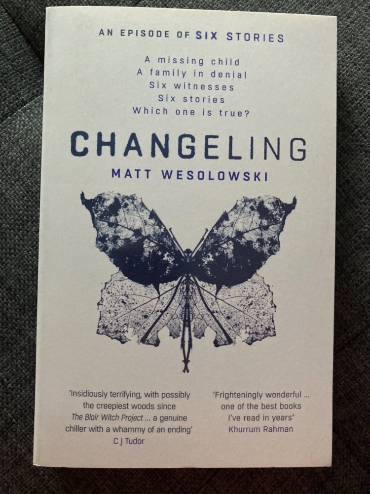 Vampirelinguist's tweet photo. Just finished this - you’re a hell of a writer, @ConcreteKraken , chapeau bas! A beautiful mix of the monstrous (human) and the uncanny (non-human). This one will make a lasting impression. That ending 😱 #bookwormjoy #SixStories https://t.co/FMVcuxTSPw